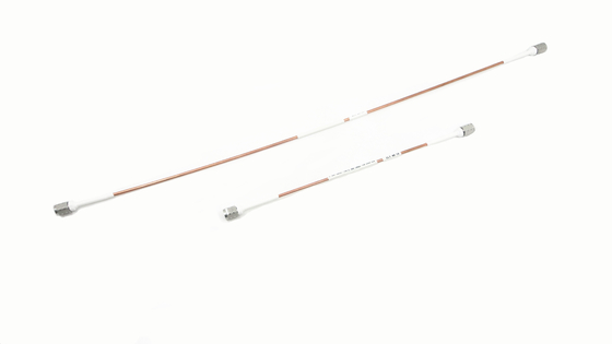 1.85mm MMW série masculina RF enchufes de aço inoxidável para montagem rígida cabo de RF 200 / 400 mm